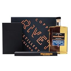Masthouse Tasting Notes Gift Pack Duty Paid | Masthouse Single Malt Whisky 45% ABV 10cl, A6 Tasting Journal, 2 x Craftsman's Pencils | Perfect Whisky Gift Set – Copper Rivet Distillery