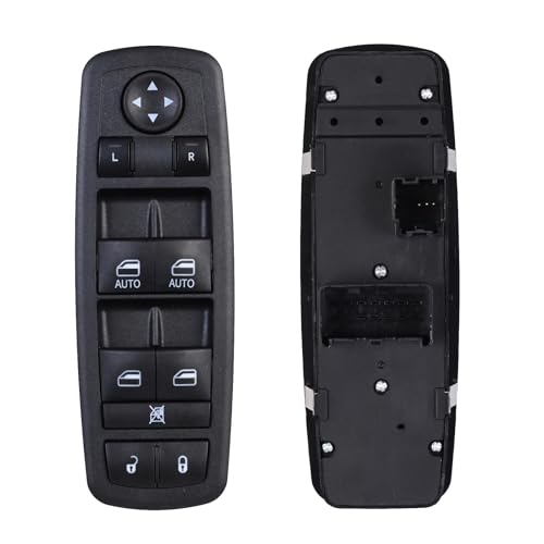 Master Power Window Switch Left Driver Side for 2012-2016 Chrysler Town & Country 2012-2019 Dodge Grand Caravan Replaces 68110871AA (3 PINS+0 PIN) by RLP - Used condition - US$21.84