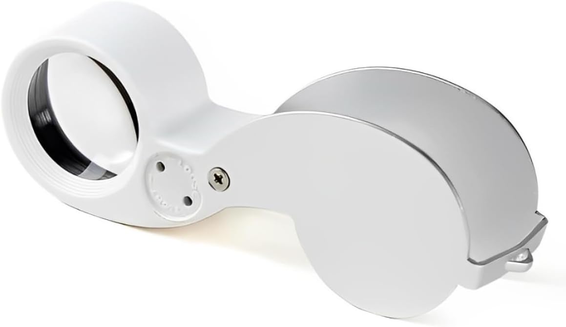 Lupa de bolso 40x com LED