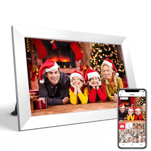 PRITOM WiFi Digital Photo Frame - 10.1 inch Digital Picture Frame HD IPS Touch Screen,32GB Storage,...