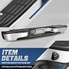 Auto Dynasty Rear Step Bumper Assembly Compatible with 1999-2006 Chevy Silverado GMC Sierra 1500 2500, 2007 1500 Classic Fleetside/Styleside Bed, Non Parking Sensor Hole, Chrome