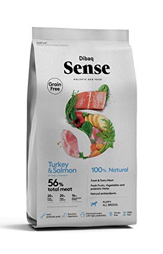 Dibaq Sense Puppy Turkey & Salmon Grain Free (Palatability Guaranteed) 12kg