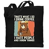 cool barware glasses Thats what I do: Cooler Vintage Aufduck, perfektes Geschenk für Morgenmuffel und Kaffee-Liebhaber