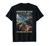 Hoover Dam Nevada Arizona Colorado River Engineering Vegas T-Shirt