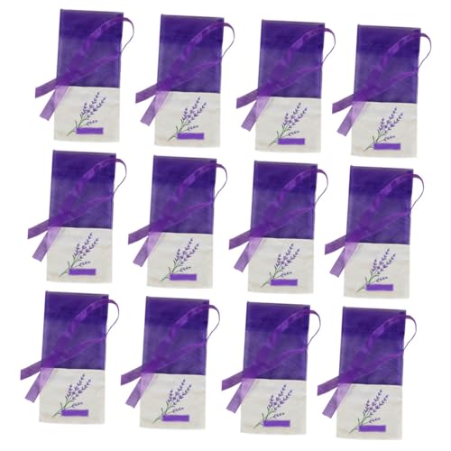 Bolsitas aromáticas de lavanda 15 piezas color púrpura miniatura 1