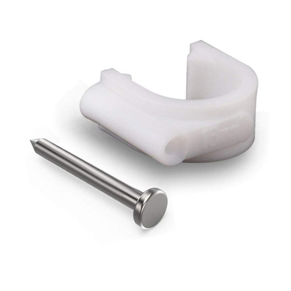 Clavo galvanizado para Pared de hormigón,Clavos d Clavo único de 25 mm, Clavo Redondo de Acero, Clavo de línea de Tarjeta, Clavo de Cable de Red(40mm)
