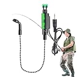 Fishing Bite Alarm Indicator - Fishing Swingers Alarm | Waterproof Portable Fish for Night, Practical Rod Bells for Freshwater
