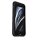 OtterBox Symmetry Case für iPhone iPhone 7/8/SE 2020, stoßfest, sturzsicher, dünne Schutzhülle, 3-Fach nach Militärstandard getestet, schwarz