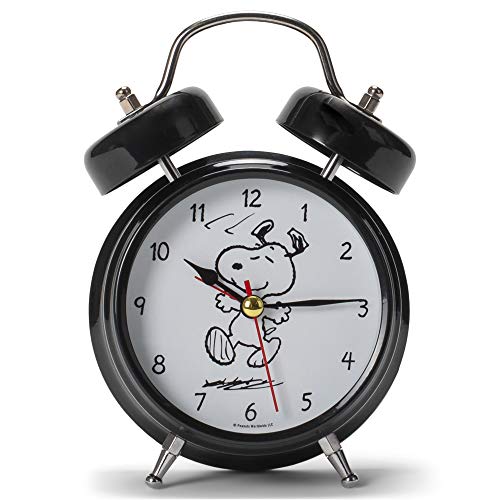 Mark Feldstein The Original Snoopy Peanuts Wacky Waker Bedside Alarm Sound Clock #TOP2