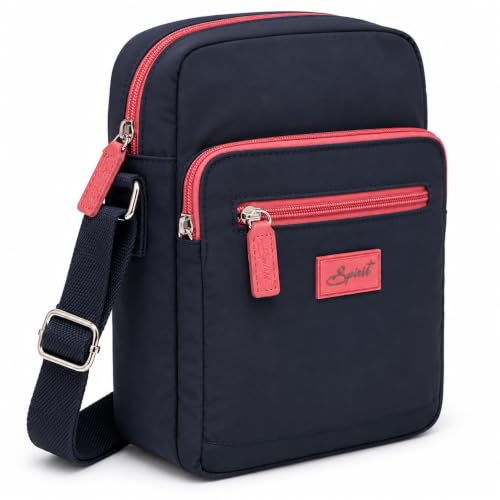 Sac à bandoulière Spirit Mixte 5766 compact 24cm avec poches zippées