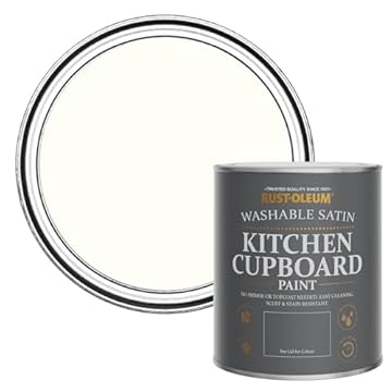 Rust-Oleum Pink Kitchen Cupboard Paint in Satin Finish - Sweet Nothing 750ml