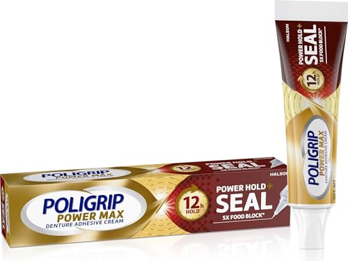 Poligrip Power Max Power Hold plus Seal Denture...