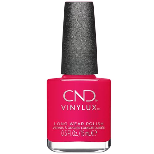 CND Vinylux Longwear Red Nail Polish Gel-like Shine & Chip Resistant Color Sangria at Sunset 0.5 fl. oz