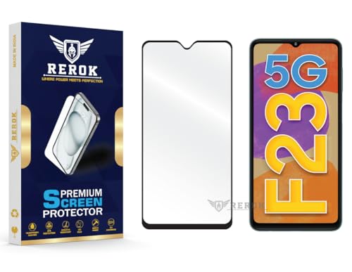 Image of Gorilla Tempered Glass Screen Protector Compatible with Samsung Galaxy F23 5G [Pack of 1] | Edge-to-Edge, Bubble-Free, Case Friendly, Easy Installation Kit