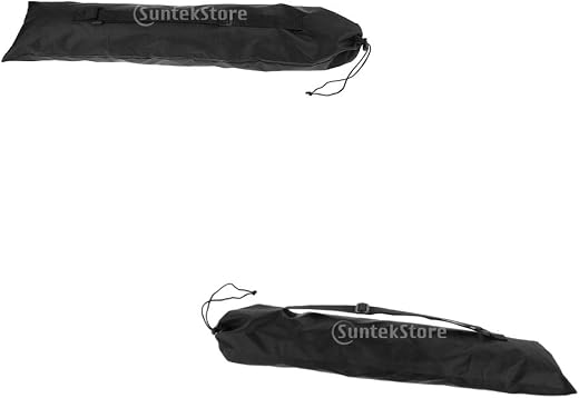 The Style Sutra 2pcs Foldable Alpenstock Hiking Walking Stick Storage Pouch Carry Bag Black|Sporting Goods | Outdoor Sport...
