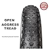 Fat Tire - 20” x 4.0” Puncture Resistant Fat Bike Tire, Durable Folding 60 TPI Tires for E-Bikes,Mountain Bikes,Electric Bicycle-Replacement Bike Tire (Qty1, 20x4 Tire + Tube) #1