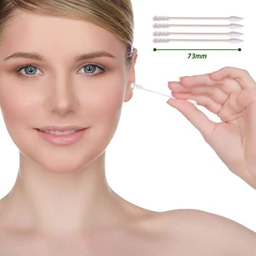 800 Pieces Cotton Swabs, Spiral Pointed Tipped With Paper Stick, Quality Cotton Heads- Sturdy Handle - Multipurpose, 4 Packs, 200 Pieces 1 Pack #TOP2