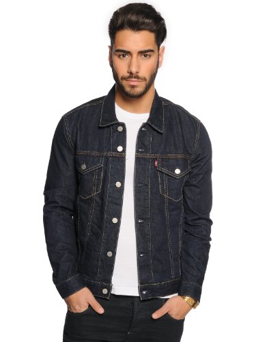Levi's Herren Jacke The Trucker Jacket 72334, Gr. 48 (S), Blau (ONEWASH...