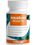 ProFuel – Folsäure BIOAKTIV 400µg - 365 Folsäure Tabletten mit Biofola