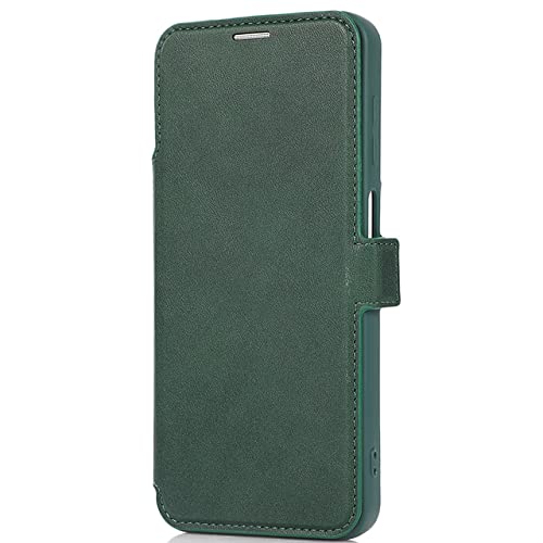 Étui de téléphone à rabat en cuir pour iPhone protégeant les objectifs photo
