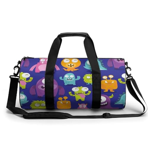 Gym sac de voyage caricature compact contre le manque d'espace