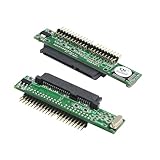 foxaa Laptop SATA to IDE Adapter, Convert 2.5 Inch Serial ATA HDD Hard Disk Drive or SSD to 44 Pin Male PATA Port (Parallel Type)