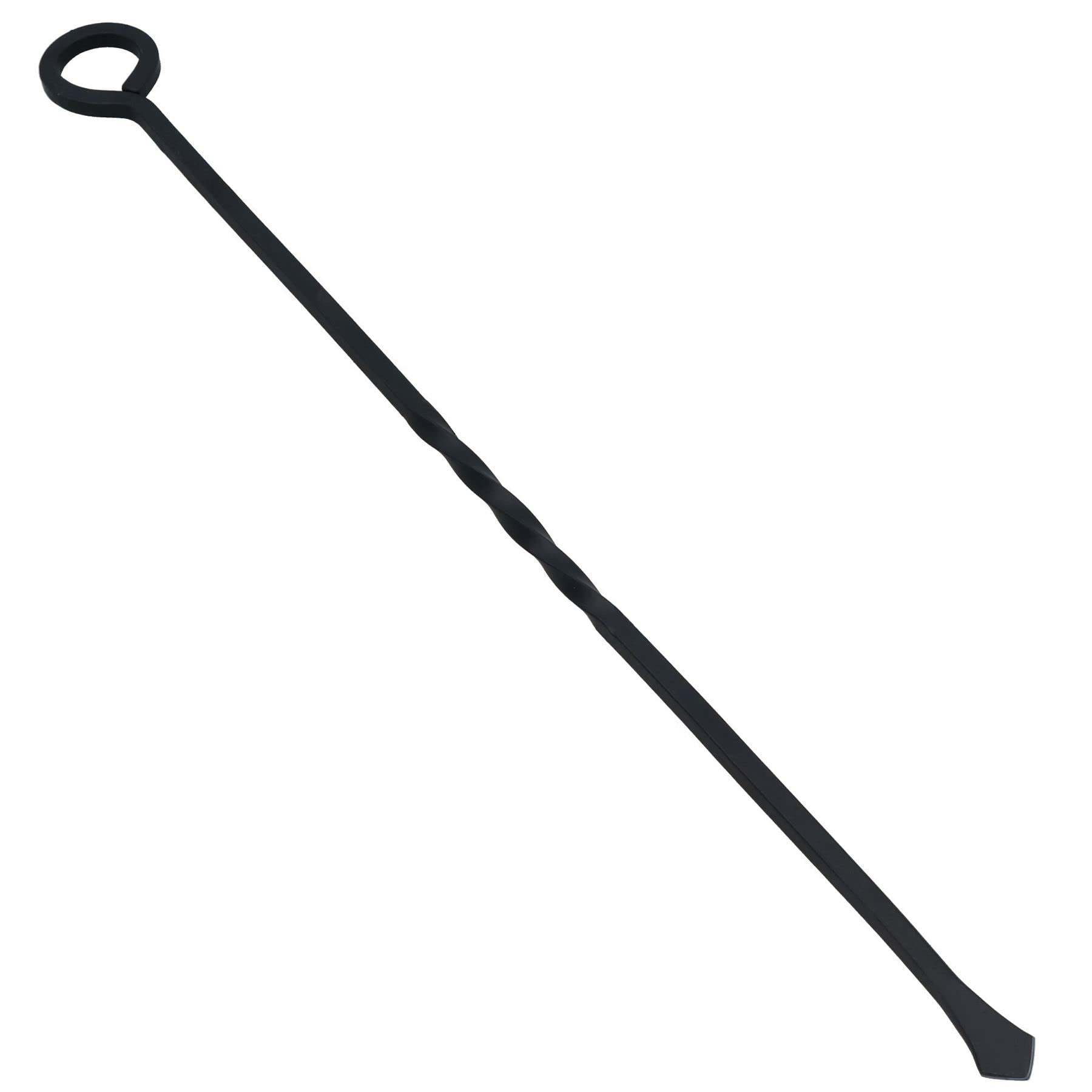 Brûleur à charbon en acier noir 53 cm AB Tools pour barbecue