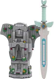 VONADO Goddess Sword Building Model Kit,Skyward Sword Link's Weapon Master Sword Brick Model Toy,DIY Collectible Building Set for Kids Birthdays Gift