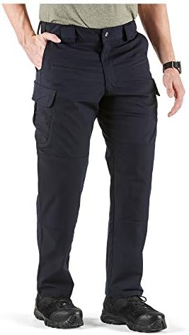5.11 Tactical Men's Stryke Operator Uniform Pants w/Flex-Tac Mechanical Stretch, Dark Navy, 34W x 32L, Style 74369 — view 6