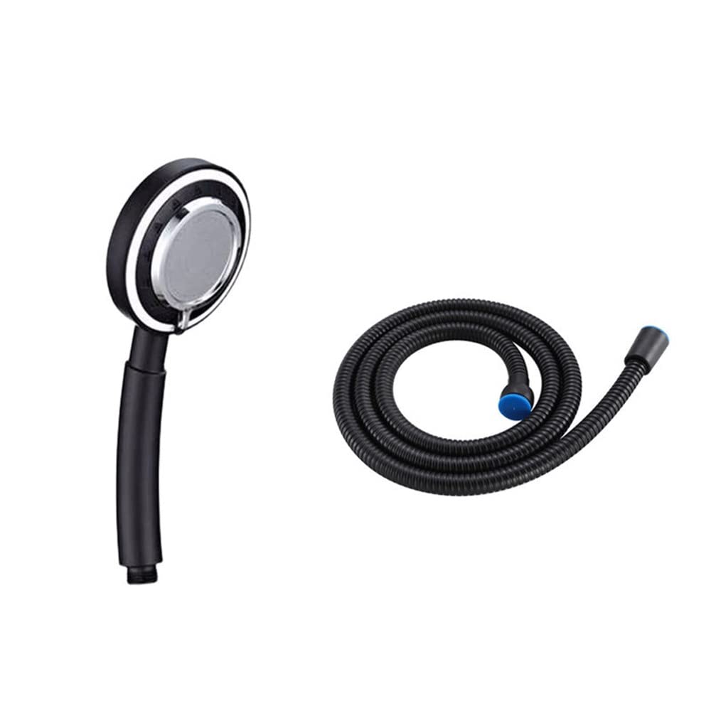 Pommeau de douche haute pression jet puissant avec tuyau souple et support