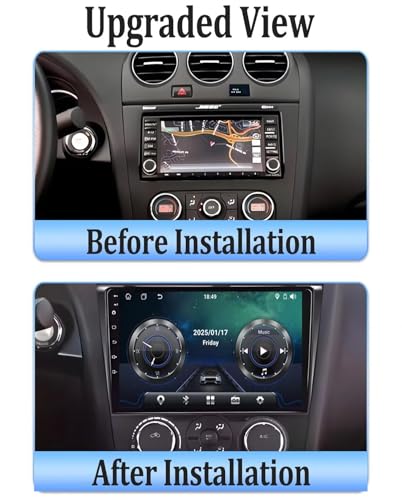 Pantalla de coche para Nissan Altima con GPS y Bluetooth integrado 6