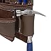 Estwing 14-Pocket Framer's Set Work/Tool Belt, Durable Leather, Steel Hardware, Rivet-Reinforced, Rings for Work Suspenders, Hammer Holder, Nail Puller Loop, Adjustable