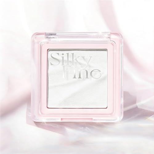 Image of Contour & Highlighter Palette - Nude Pink Beige White Clear Natural Brightening, Non-Cakey Satin Finish for Flawless Sculpting (03# Clear White)