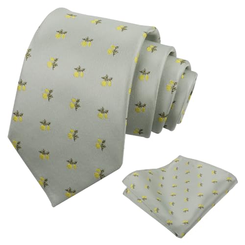 Image of Alizeal Mens 3.15'' Light Color Rustic Tie Handkerchief