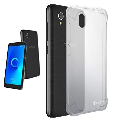 Alcatel 1 Coque Claire Transparente Antichoc