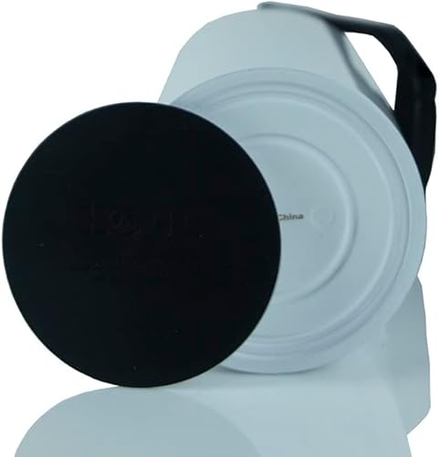 Miniatura 4 de Hogg Jarra sublimable con revestimiento blanco de 100 onzas. Bricolaje, personalizable, añade logotipo, vinilo, tinta de alcohol o purpurina y epoxi