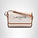 Lacoste Women's Flap Crossover Crossbody Bag, Natural Tan, One Size