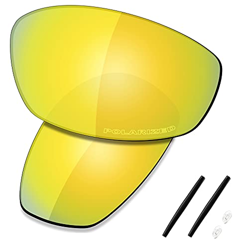 Image of SAUCER Premium Replacement Lenses & Rubber Kits for Oakley Whisker OO4141 | UV400 Protection, Anti-Scratch, Precise Fit