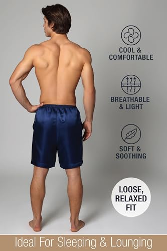 Luxury Artisan Silk Boxer Shorts For Men, 27mm Washable Natural Silk2