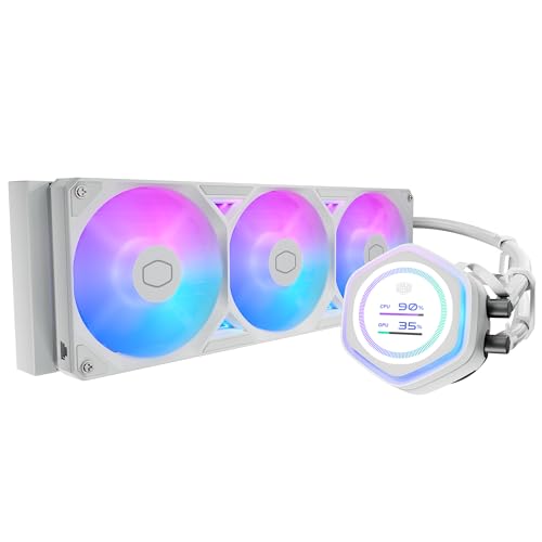 Cooler Master Atmos II 360 enfriador líquido de CPU blanco para evitar sobrecalentamiento