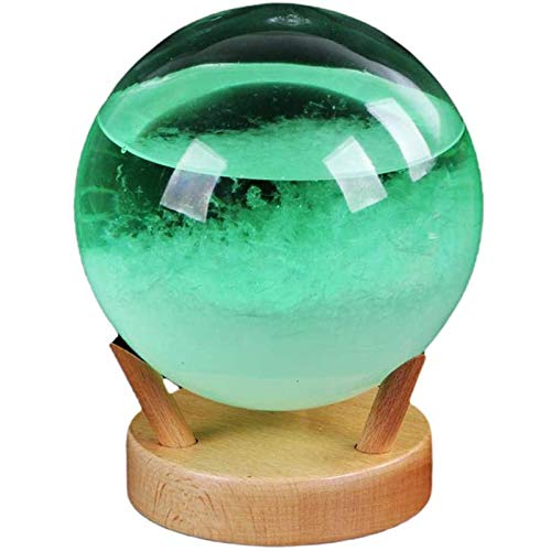 Storm Glass Wetterstation Glas Wishing Ball Wetter Predictor Wetterflasche Vorhersage Flasche Barometer Home Glass Crafts Gelten Für