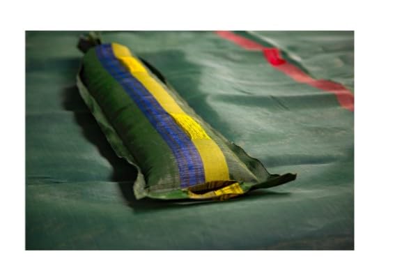 50 Stk. Silosack 25 x 100 cm mit Zugband, Silosandsack zur Silofolienbeschwerung, robuster Siloschutz Sack für Silageabdeckung, wiederverwendbarer Sandsack für Landwirtschaft, UV-beständig und reißfes