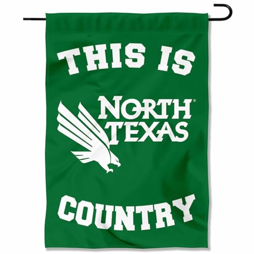 North Texas Mean Green This is Mean Green Country Garden Banner Flag