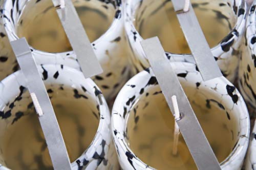 Lapule Luxury Orange Blossom Scented Candle In Handblown Decorative Glass Jar | Long Burning Aromatherapy Soy Wax Candles With Natural Fragrance Essential Oils | For Women Gifts | Home And Bath Decor #TOP5