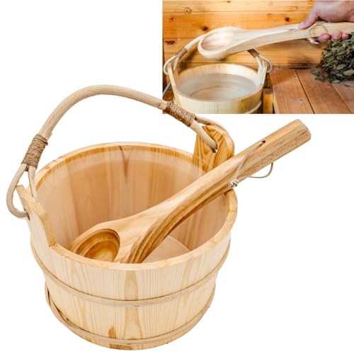 FUNKS サウナバケツ 6L 木製