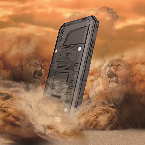 Étui étanche pour iPhone X housse protection complète du corps antichoc métal - 3