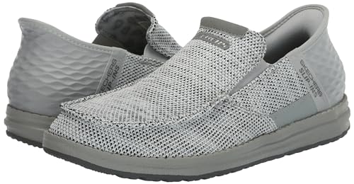 Image of Skechers Men's Melson - Medford Hands Free Slip-in Men's Casual, Grey, 11.5, Medium, US