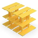 4 PCs Mini Shelf for 5 Surprise - Mini Brands, Fit 60-80 Mini Brands No Installation Needed, Toy Shop Display Stand Compatible with Mini Brands (Shelf Only)