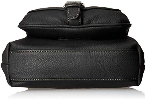 Multisac Womens Mini Flare Crossbody Cross Body, Black, One Size Us #TOP3