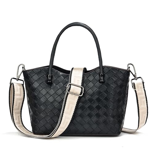 Image of Wide Purse Strap Replacement Crossbody Canvas Shoulder Bag, Universal Adjustable Straps for Bags(55 inchLong)